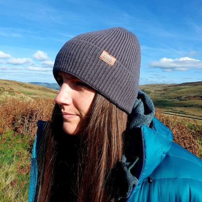 100% Merino Wool Beanie Hat