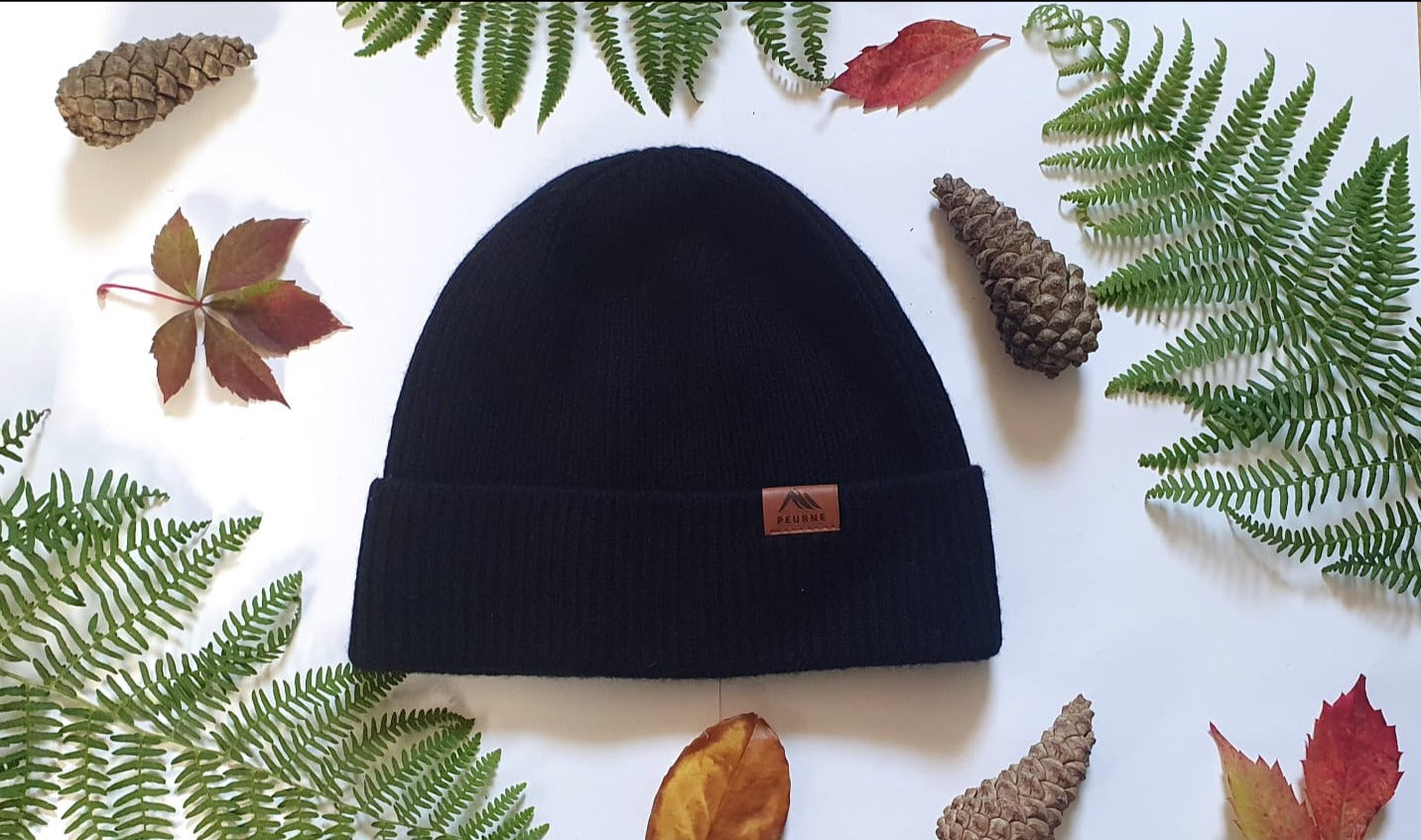 100% Merino Wool Beanie Hat