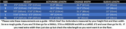 ActivRobe - A Change Robe for your water sports and outdoor activities - Sand
